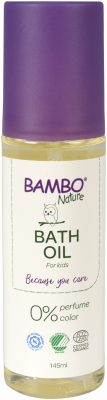 Детское масло для ванны Bambo Nature купить оптом в Тольятти