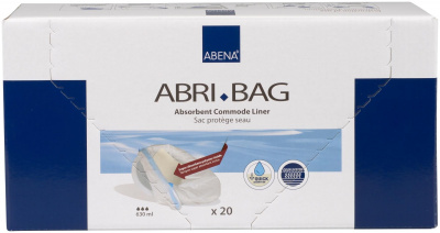 Abri-Bag Гигиенические впитывающие пакеты для туалета 51,5x39 см купить оптом в Тольятти