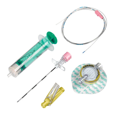 Набор для эпидуральной анестезии Перификс 420 18G/20G, фильтр, ПинПэд, шприцы, иглы  купить оптом в Тольятти