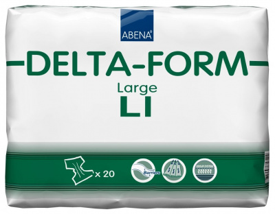 Delta-Form Подгузники для взрослых L1 купить оптом в Тольятти
